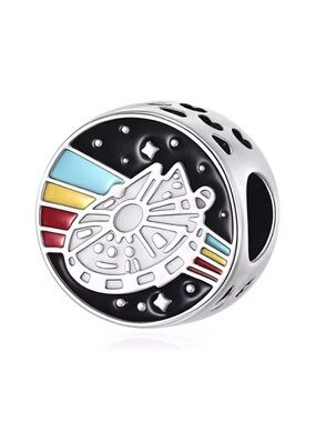 NWOT Star Wars Millennium Falcon Charm Sterling Silver 925